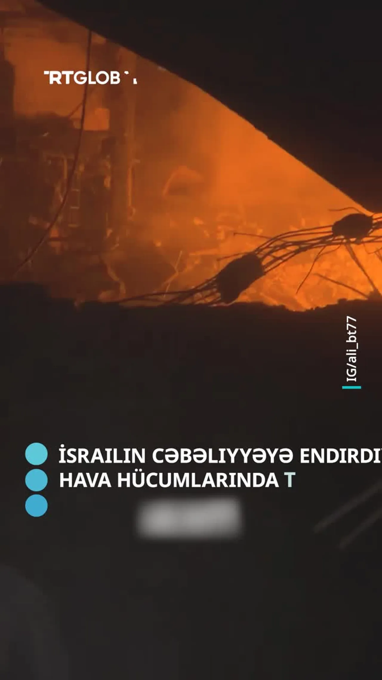 Cəbaliyyədə 40 fələstinli həlak oldu